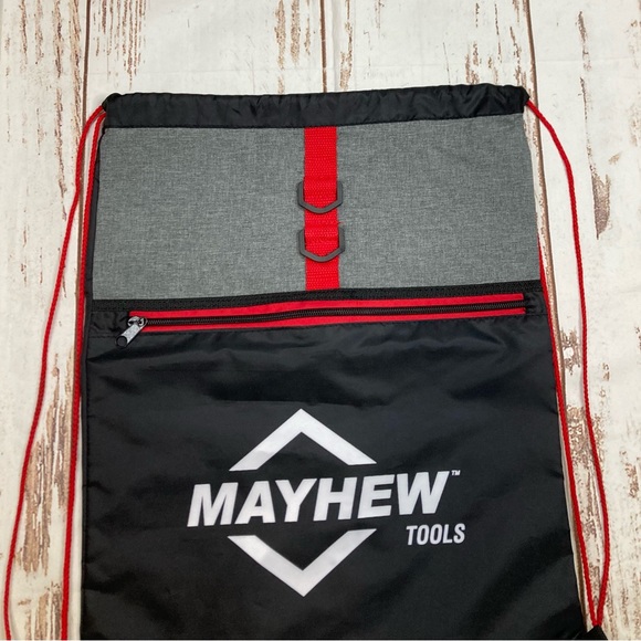 Cinch Bag MAYHEM Tools Black Gray & Red - Picture 3 of 11